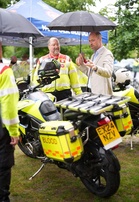 William admits he wears a 'disguise' to ride motorbikes