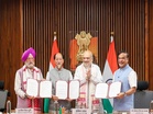 "Both states give up disputes to realise Modi Ji's energy vision": Amit Shah hails Centre, Assam, Nagaland tripartite MoU