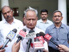 "All parties separated from Congress should rejoin and accept Rahul Gandhi as leader": Ashok Gehlot