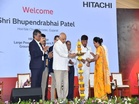 Gujarat CM Patel performs bhoomi pujan for Hitachi Energy's new power transformer factory to be established in Karjan worth Rs 2000 cr investment