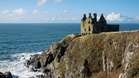 In Scotland, this hike on a cliff leads you to a little-known 12th-century magnificent castle (it’s completely off the beaten path!)