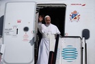Pope lands in Rome after delay leaving Spain due to aircraft issue