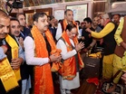 JP Nadda offers prayers at Jakhu temple and Tara Devi temple during Shimla visit