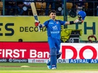 Gurbaz’s brilliant century guides Afghanistan to 194 in rain-affected ODI against India