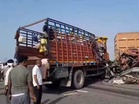 UP: 3 labourers injured in collision on Bundelkhand Expressway in Jalaun