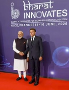 India is a country of innovation: French President Macron at Bharat Innovates event