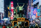 New York Knicks’ NBA Championship celebrations leave teen shot as fans burn buses