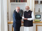 "At home here": Nice Mayor Eric Ciotti meets PM Modi during first leg of France visit