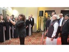 PM Modi welcomed in Slovakia with rendition of 'Vande Mataram'