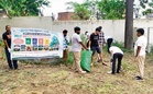 Yamunanagar MC carries out sanitation drive, plants saplings at Tejli Sports Complex