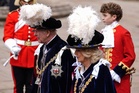 King Charles, Queen Camilla and Prince William attend historic Order of the Garter ceremony