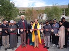 Ladakh LG Saxena inaugurates rejuvenated T-trench water body at Gompa village in Leh