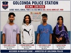 Telangana: Golconda police apprehend four accused in murder case; probe underway