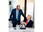 German Chancellor Friedrich Merz gifts Trump ’47’ Germany football jersey at G7 summit