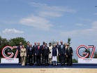 PM Modi joins world leaders for traditional G7 group photograph at Évian-les-Bains
