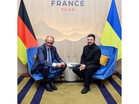 "Thank you for supporting Ukraine": Zelenskyy holds talks on "strengthening" air defence with German Chancellor Merz