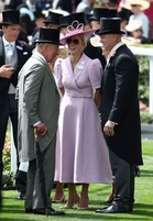 King Charles shares lovely moment with Zara Tindall at Royal Ascot