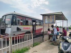 Sahnewal passengers wait on highway drain for buses