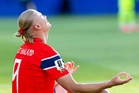 Haaland makes dream World Cup debut to lead Norway to win over Iraq