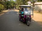 Chandigarh Mayor Saurabh Joshi leads green mobility drive, reaches office by e-rickshaw