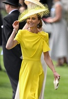 Catherine returns to Ascot after three-year absence as she joins King and William in royal box