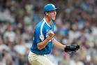 Jacob Misiorowski debuts new glove with special MLB trading card inside it