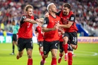 Austria as World Cup winners? AI film shows Arnautović as president