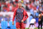 Cristiano Ronaldo follows Lionel Messi playing at sixth World Cup