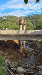 Malan flyover construction on Pathankot-Mandi highway enters final phase as last pillars completed