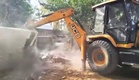 JDA demolishes 30 illegal structures near Jammu railway station