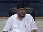 "No truth in Sanjay Raut's allegations; MPs joining NDA voluntarily": Union Minister Ramdas Athawale in Rajkot