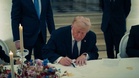 'We cleared the plates': Versailles dinner becomes stage for Trump's surprise signature of Iran deal