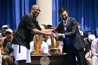 The hilarious reason Mike Brown rocked a ’10 weeks’ shirt at New York Knicks title parade