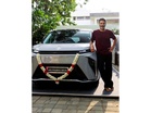 Prabhu Deva Welcomes the MG M9 – Presidential Limousine by MG SELECT