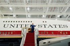 Trump unveils new Air Force One, a gift from Qatar
