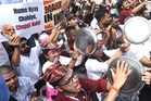 ‘Today it is them, tomorrow it could be us’: Debutant protesters stand with CJP’s cause