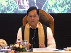 Union Minister Sarbananda Sonowal virtually joins PM Narendra Modi at the release of 23rd instalment of PM KISAN