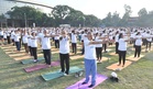 In photos: Yoga day observed in Punjab, Haryana, Chandigarh