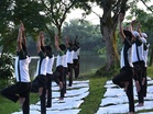 Indian Army celebrates International day of Yoga at Agartala, promoting 'Yoga for healthy ageing' in harmony with nature