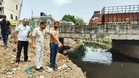 Ludhiana MC chief takes stock of Buddha Nullah desilting, work on retaining walls