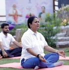 Delhi BJP leaders join Yoga events across city