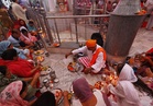 Kashmiri Pandits at J-K’s Tulmulla for annual Kheer Bhawani Mela