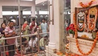 Kashmiri migrant pandits celebrate Jyeshtha Ashtami at Jammu’s Kheer Bhawani Shrine