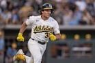 Pat McAfee hails ‘back-breaking’ catch of the year candidate from A’s outfielder Colby Thomas