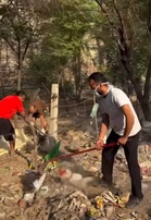 Residents take up brooms to clean historic Nabha Fort