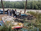 Rafts worth Rs 34 lakh gutted on Babeli riverbank in Kullu