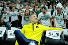 Dave Portnoy gives ‘kneejerk reaction’ to Dusty May leaving Michigan for Dallas Mavericks