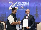 International Fencing Federation and Fencing Association of India sign strategic MoU to advance fencing development on road to LA 2028