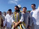 Nani offers prayers at Tirupati amid buzz around 'The Paradise'
