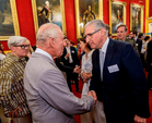 King Charles hailed as 'global inspiration' after meeting Cop29 chief during reception on pollution
